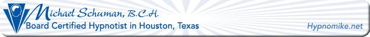 [Michael Schuman, Board Certified Hypnotist in Houston Texas]